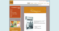 Desktop Screenshot of caurislivres.com